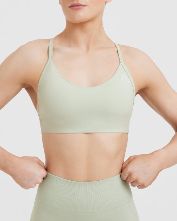 Everyday Sports Bra | Tea Green For Discount