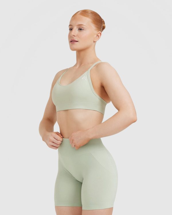 Everyday Sports Bra | Tea Green For Discount