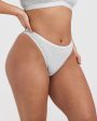 Soft Classic Thong | Grey Marl Fashion