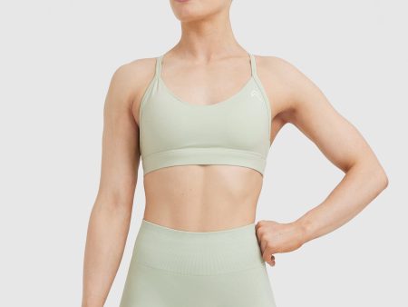 Everyday Sports Bra | Tea Green For Discount