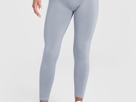 Effortless Seamless Leggings | Metal Grey For Sale