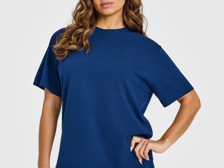 Classic Oversized Lightweight T-Shirt | Midnight Online Hot Sale