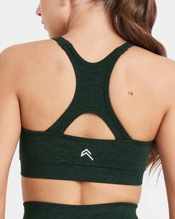 Effortless Seamless High Neck Bralette | Evergreen on Sale