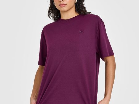 Classic Oversized Lightweight T-Shirt | Ripe Fig Hot on Sale