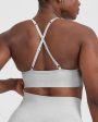 Effortless Strappy Bralette | Grey Marl For Sale