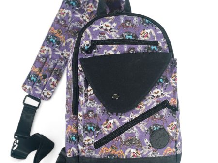 Jumping Spiders Sling Backpack For Sale