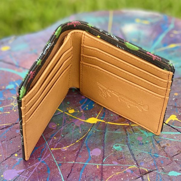 Neon Desert Bifold Wallet Fashion