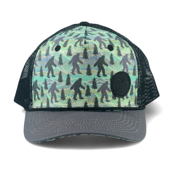 Sasquatch Mountain Trucker Hat For Cheap