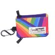 Rainbow Slash Clip Wallet Sale