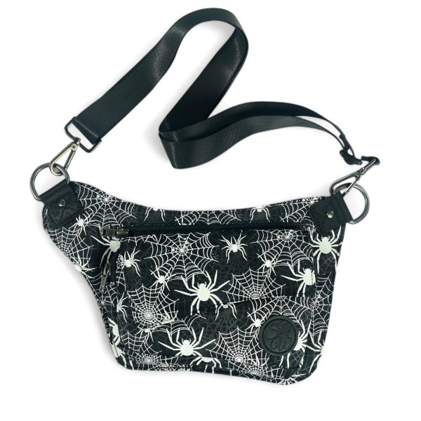 Spooky Spiders Hip Bag (Glow-in-the-dark!) on Sale