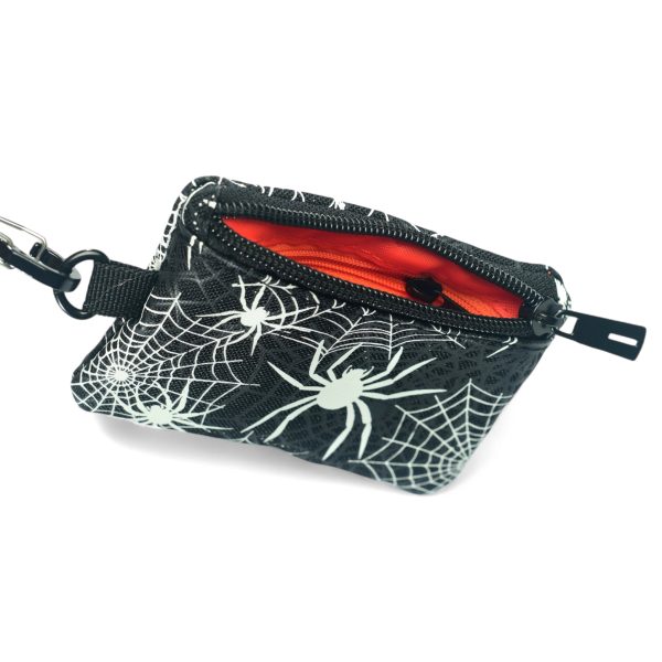 Spooky Spiders Clip Wallet (Glow-in-the-dark!) Fashion