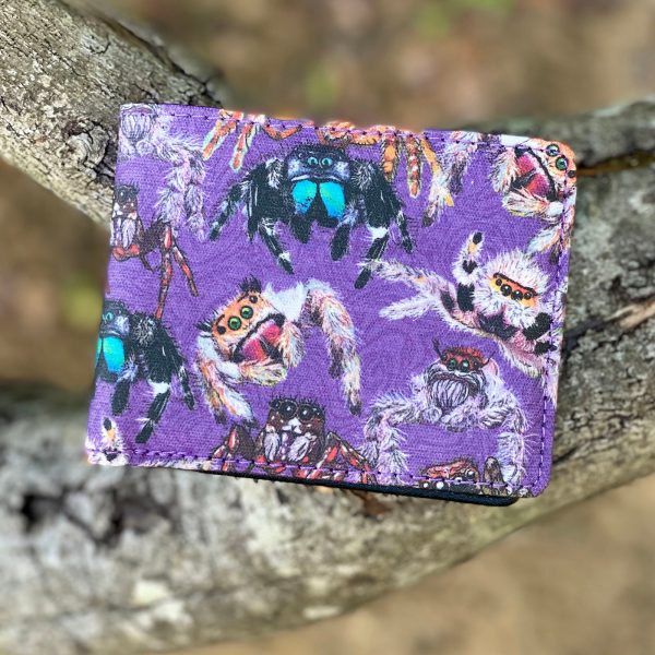 Jumping Spiders Bifold Wallet Online Hot Sale