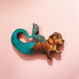 Dachshund Mermaid Wood MAGNET Sale