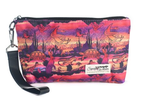 Desert Dream Organizer Wristlet For Cheap