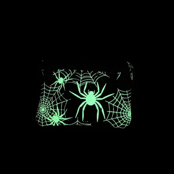 Spooky Spiders Clip Wallet (Glow-in-the-dark!) Fashion