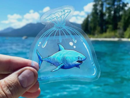 Pet Shark Suncatcher Decal Hot on Sale