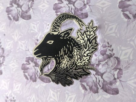 Black Phillip Enamel Pin on Sale