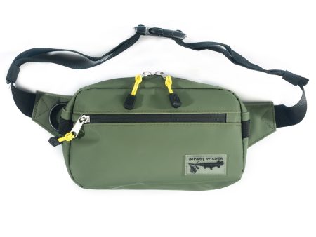 Olive Green Splash Guard Fanny Pack Supply