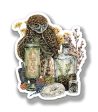 Owl Apothecary Sticker For Cheap